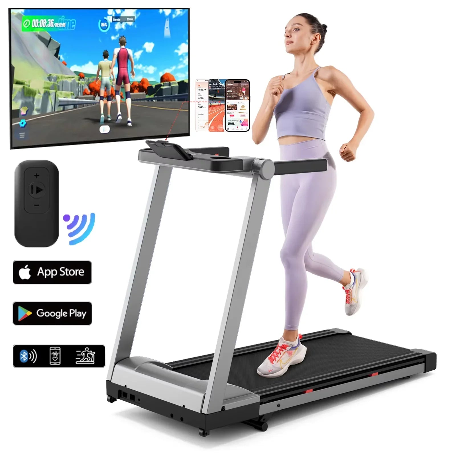 ProActive Z1 – Tapis de marche inclinable