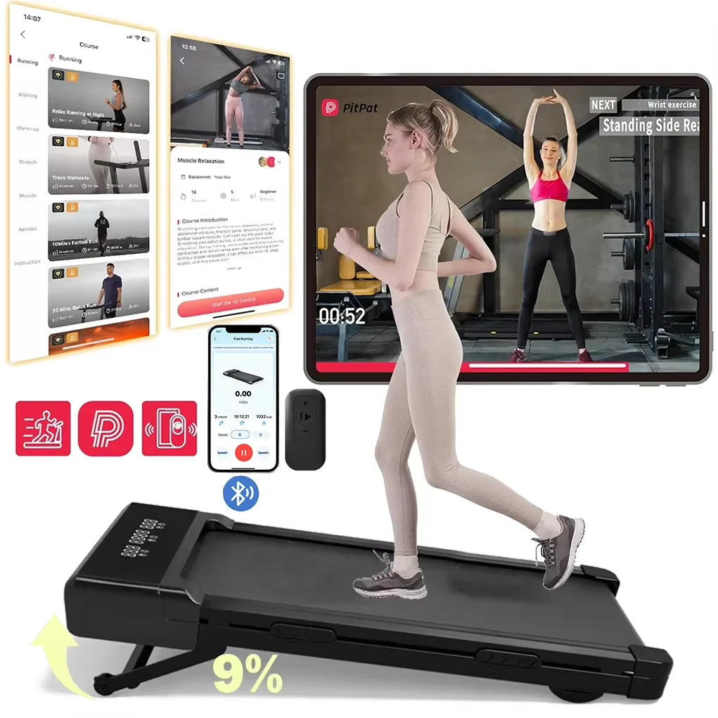 InclinePad 9% – Tapis de marche connecté
